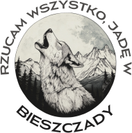 Bluza Dziecięca Rozpiana z Kapturem - Rzucam wszystko, jadę w Bieszczady