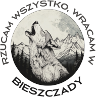 Bluza Dziecięca Rozpiana z Kapturem - Rzucam wszystko, wracam w Bieszczady