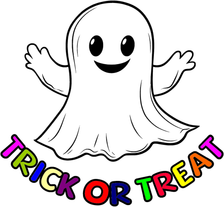 Koszulka Dziecięca - Duszek - Trick or treat