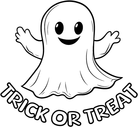 Koszulka Dziecięca - Duszek - Trick or treat