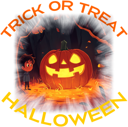 Koszulka męska- Halloween - Trick or treat