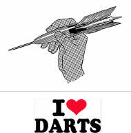I love darts-kubek II
