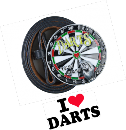 I love Darts-serca