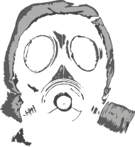 Ani-gas mask.