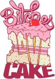 Bitches Love Cake - Multicolour - Torba Eko