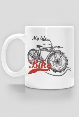 My bike, vintage- Kubek - MichausArt