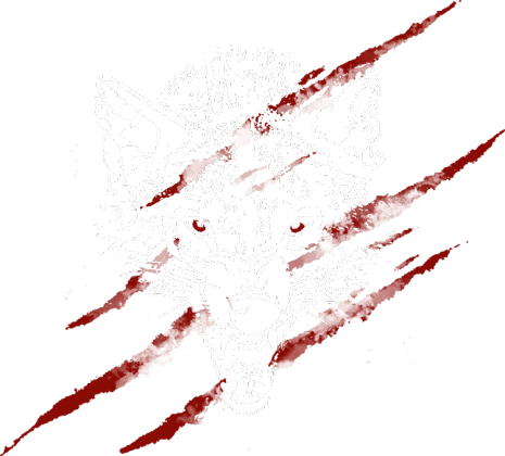 Very angry wolf- koszulka Męska