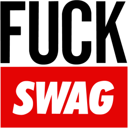 Koszulka biała fuck #swag