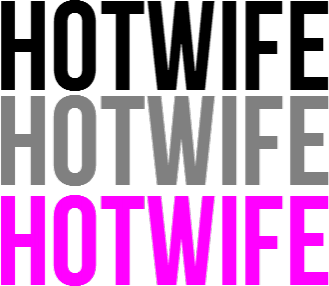 Hotwife 2. White DAMSKA