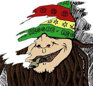 Rasta 4 - nadruk