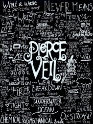 pierce the veil: lyrics black