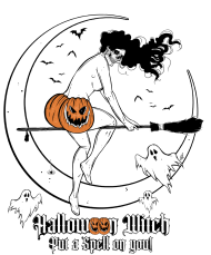 Halloween Witch KOSZULKA