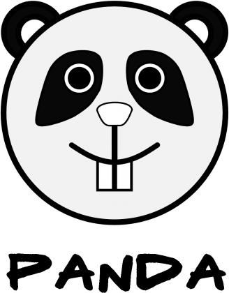 Koszulka z nadrukiem Panda