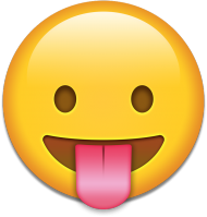 Emoji Wystawia język 2