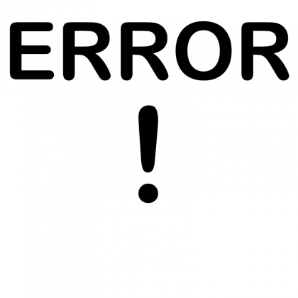 ERROR
