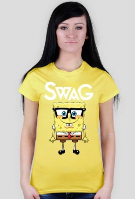 Spongebob Swag - Żółty T-Shirt - TarantulaSHOP