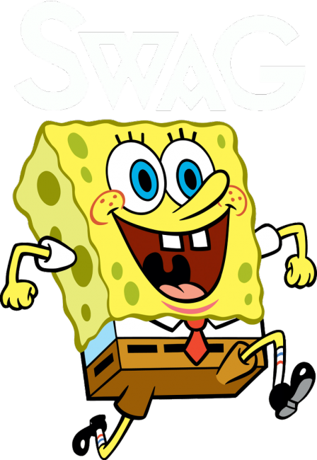 Spongebob Swag - Czerwnoy T-Shirt