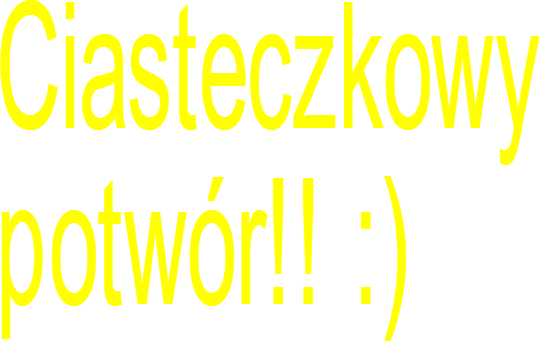 koszulka ciasteczkowy potwór