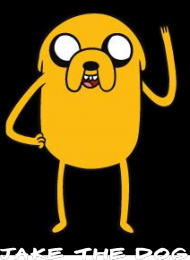 Jake the Dog Koszulka Czarna