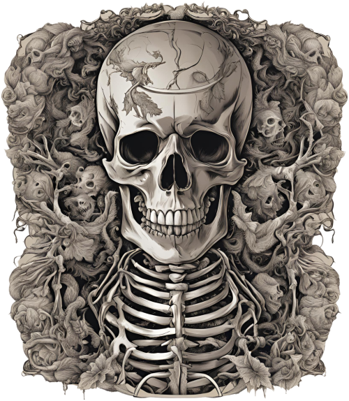 Death Skull AI5 Bluza