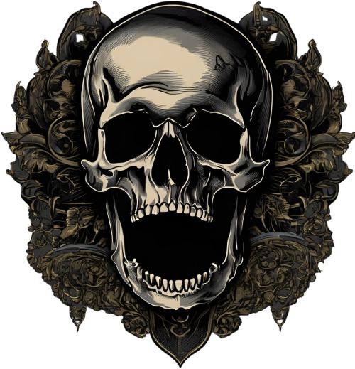 Death Skull AI7 Bluza Black