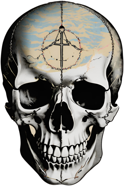 3D Death Skull AI8 Tshirt