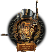 T-Shirt Czarny • H.Lucyna, Człowiek maszyna
