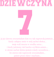 dziewczyna7 pink print