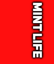 Podkładka pod mysz "Mint Life" czerwona