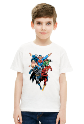 DC Superman, Flash, Batman, Wonder Woman - dystrykt12
