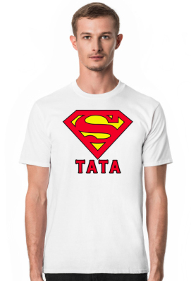 Super Tata - Koszulka - dystrykt12