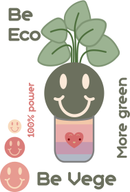 Plakat Be Eco