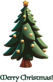 Poduszka ze Świąteczną Choinką i Napisem "Merry Christmas"