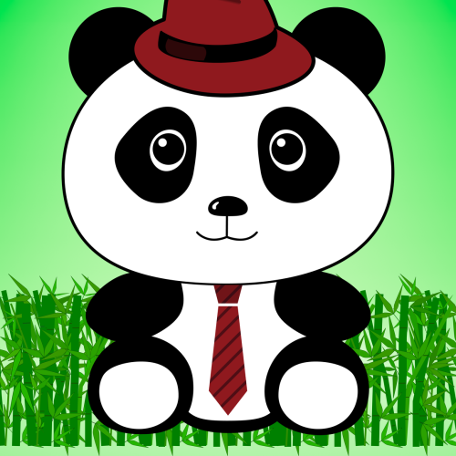 Panda - White/Black