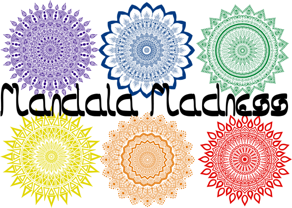 Poster Mandala Madness 004