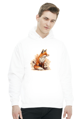 Fox Art - Bluza Męska z kapturem - Magic Fox T-Shirts