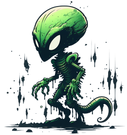 Green Alien - Kubek