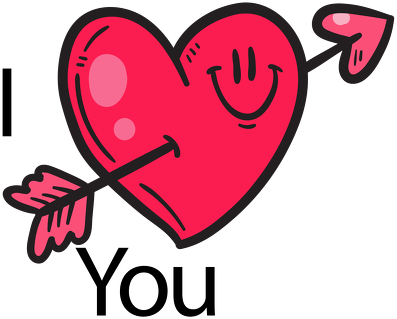 kubek "I love you"