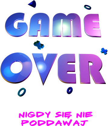Koszulka Game Over. Walcz do końca