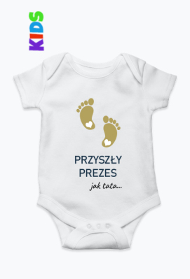 BODY Przyszły prezes jak tata - Bazar Kreatywny - odzież, gadżety, upominki