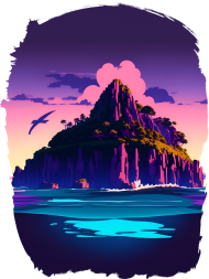 Koszulka Tropikalna Wyspa