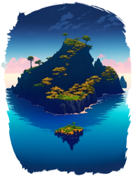 Koszulka Wyspa na Oceanie