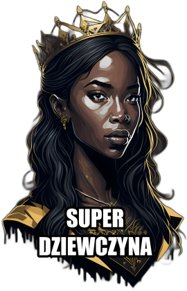 Koszulka Super Dziewczyna Murzynka