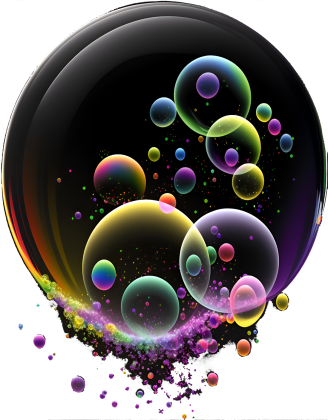 Koszulka Tęczowe Bańki