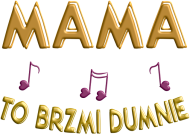 Poduszka – Mama to brzmi dumnie