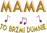 Poduszka – Mama to brzmi dumnie
