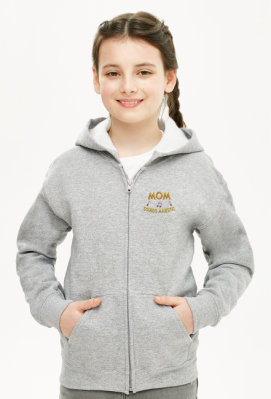 Bluza Dziecięca Rozpiana Unisex - Mom sounds majestic - donamiart