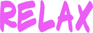 CZAPKA RELAX PINK TEXT