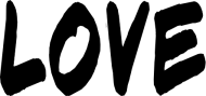 CZAPKA LOVE BLACK TEXT