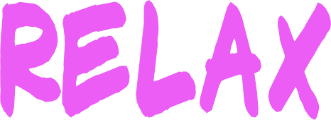 CZAPKA RELAX PINK TEXT